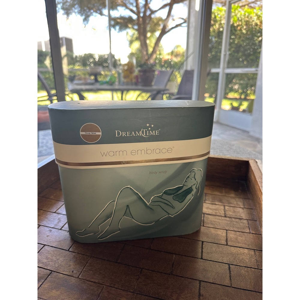 DreamTime Warm Embrace Body Wrap Honey Velvet Aromatherapy Heat Cold Therapy EUC